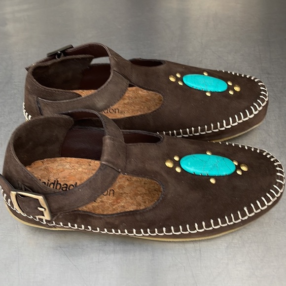 LaidbackLondon hand made “wandering wonder Mary Janes” New in box from Sundance. - Picture 3 of 8